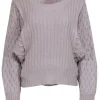 Preen Line - Dark Beige Cable Knit Sleeve Sweater Sz S