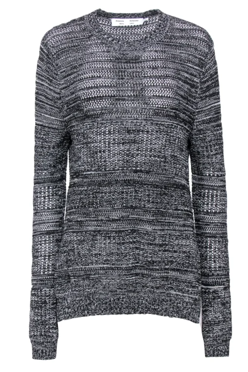 Proenza Schouler - Black & White Knit Sweater Sz XL