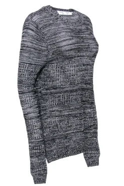Proenza Schouler - Black & White Knit Sweater Sz XL