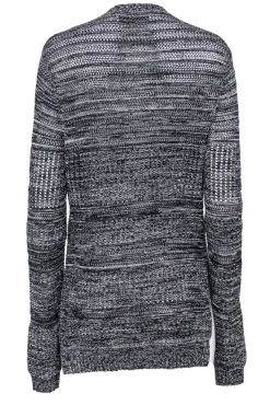 Proenza Schouler - Black & White Knit Sweater Sz XL
