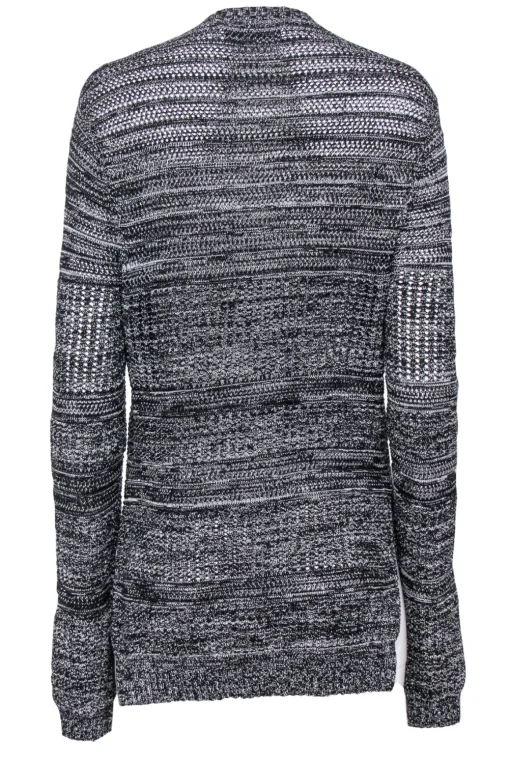 Proenza Schouler - Black & White Knit Sweater Sz XL