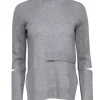 Proenza Schouler - Grey Wool & Cashmere Blend Turtleneck Sweater Sz S