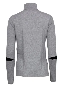 Proenza Schouler - Grey Wool & Cashmere Blend Turtleneck Sweater Sz S