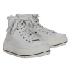 R13 - Ivory "Kurt" High Top Sneakers Sz 8