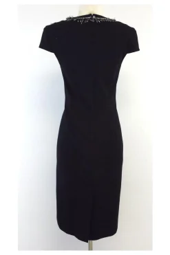 Rachel Roy - Black & White Tweed Short Sleeve Dress Sz 8