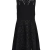 Rag & Bone - Black Sleeveless Lace Detail Dress Sz 0