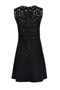 Rag & Bone - Black Sleeveless Lace Detail Dress Sz 0