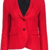 Rag & Bone - Bold Red Textured Blazer Sz 4