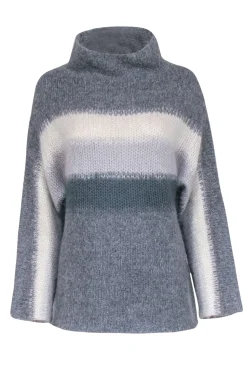 Rag & Bone - Grey Ombre Turtleneck Sweater Sz S