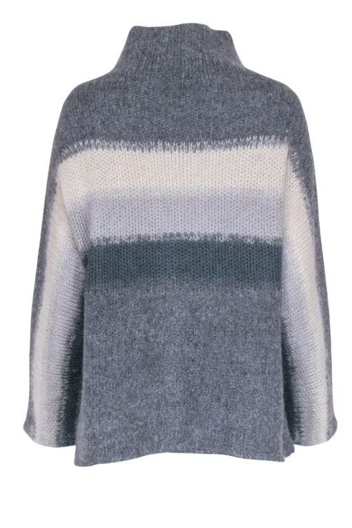 Rag & Bone - Grey Ombre Turtleneck Sweater Sz S