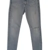 Rag & Bone - Light Wash Ankle Skinny Jeans w/ Raw Hem Sz 12