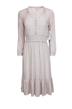Rails - White w/ Pink & Yellow Floral Print Midi Dress Sz XS