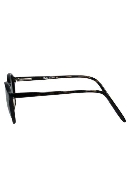 Ralph Lauren - Dark Brown Tortoise Shell Round Sunglasses