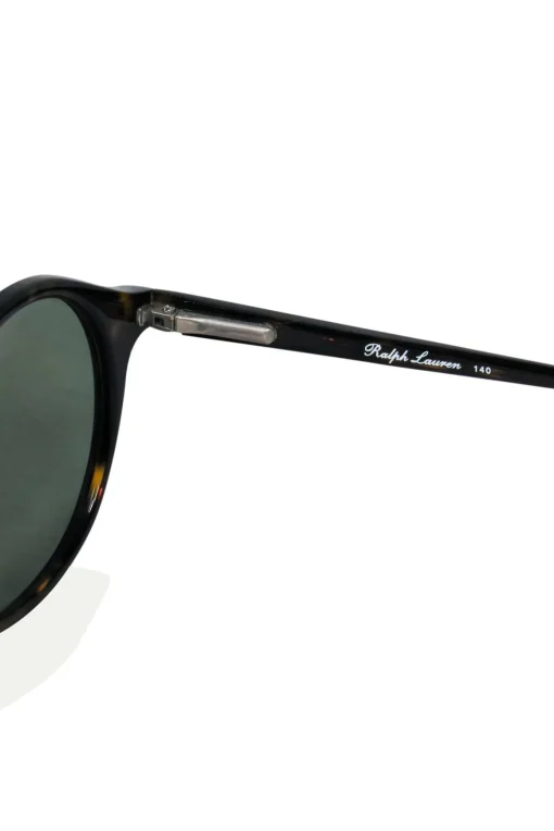 Ralph Lauren - Dark Brown Tortoise Shell Round Sunglasses