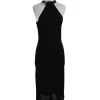 Ralph Lauren Black Label - Black Knit High Neck Dress Sz L