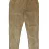 Ralph Lauren Black Label - Tan Suede Skinny Leg Pants Sz 12