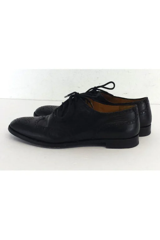 Ralph Lauren Collection - Black Leather Oxfords Sz 9