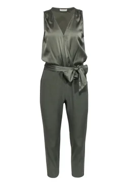 Ramy Brook - Sage Green Sleeveless Jumpsuit Sz S