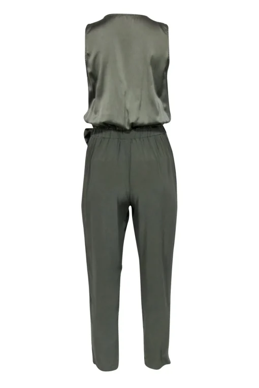 Ramy Brook - Sage Green Sleeveless Jumpsuit Sz S