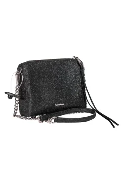 Rebecca Minkoff - Black Shimmer Crossbody