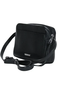 Rebecca Minkoff - Black Square Pebbled Leather Crossbody