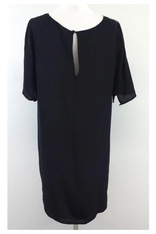 Rebecca Minkoff - Light Blue & Black Print Dress Sz 10
