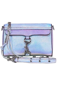 Rebecca Minkoff - Opal Iridescent Crossbody Bag w/ Chain Strap