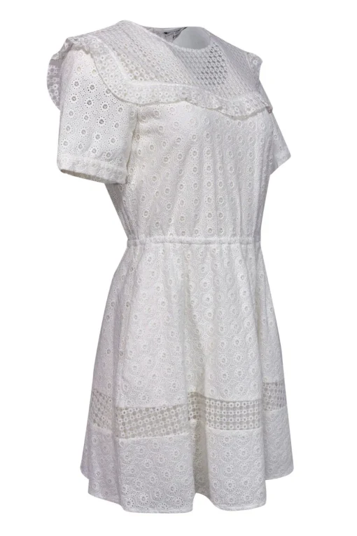 Rebecca Minkoff - White Eyelet Lace Sundress Sz 4