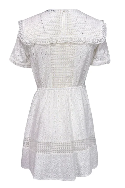 Rebecca Minkoff - White Eyelet Lace Sundress Sz 4