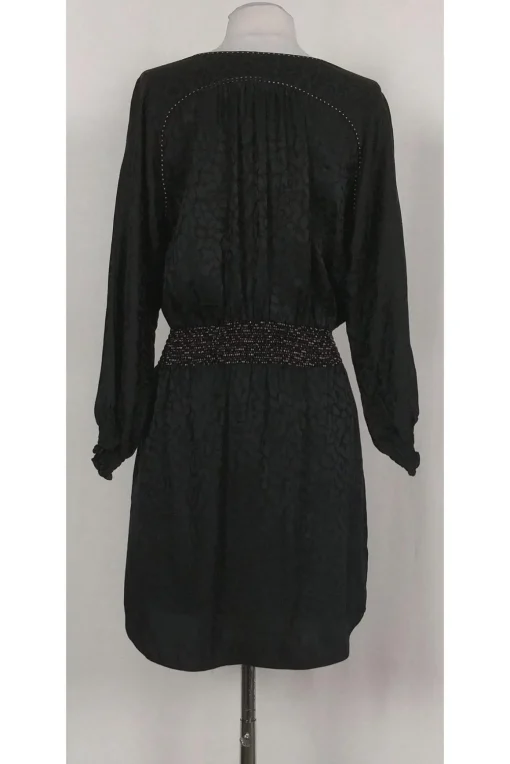 Rebecca Taylor - Black Animal Print Dress Sz 6