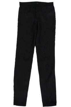 Rebecca Taylor - Black Textured Leggings Sz 4