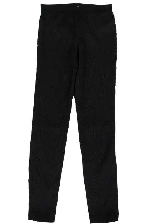 Rebecca Taylor - Black Textured Leggings Sz 4