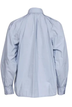 Rebecca Taylor - Light Blue Button Down Shirt w/ Yoked Sleeves Sz S