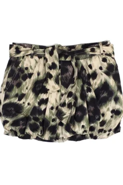 Red Valentino - Animal Print Cotton Bubble Skirt Sz 6