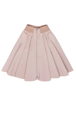 Red Valentino - Blush Pink Cargo Midi Flared Skirt Sz 4