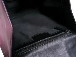 Reece Hudson - Mauve and Tan Snake Print Backpack