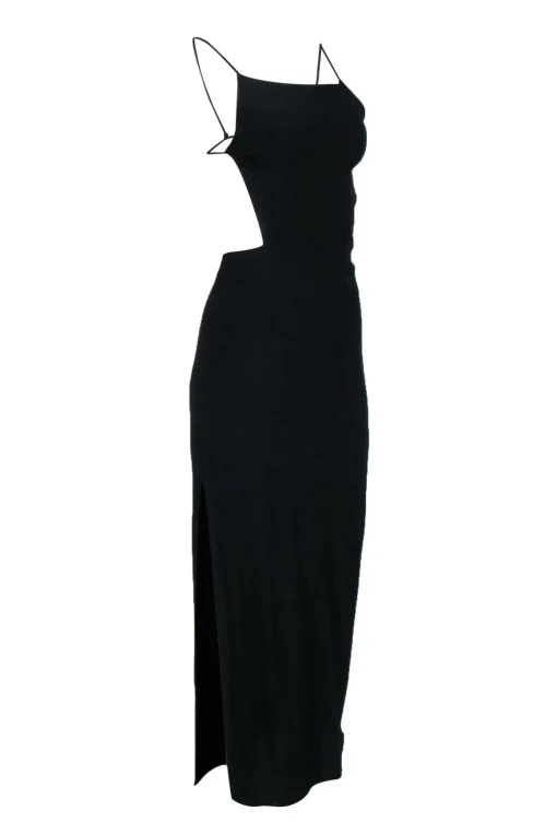 Reformation - Black "Houston" Halter Maxi Dress Sz 2