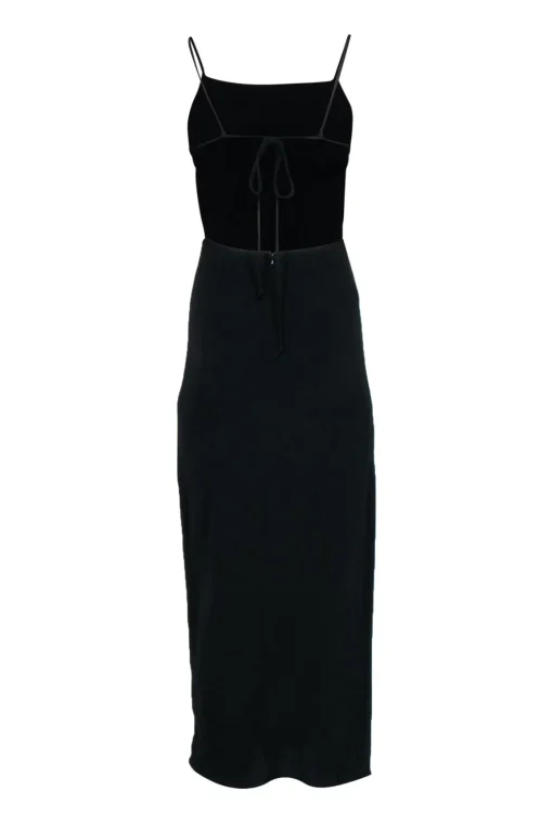 Reformation - Black "Houston" Halter Maxi Dress Sz 2