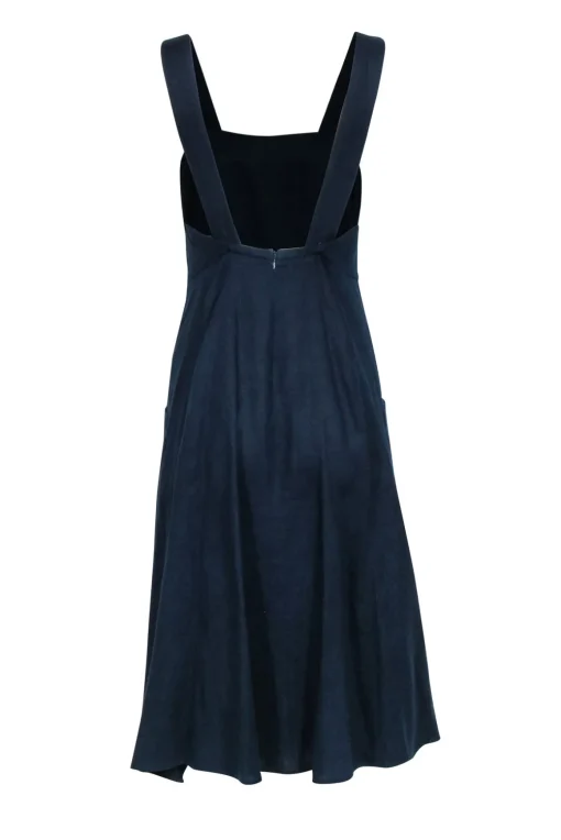 Reformation - Navy Linen Sleeveless Dress Sz 4
