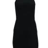 Reiss - Black Sleeveless Bodycon Dress w/ Sheer Back Sz 0