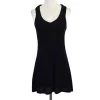 Reiss - Black Sleeveless Peter Pan Collar Dress Sz XS