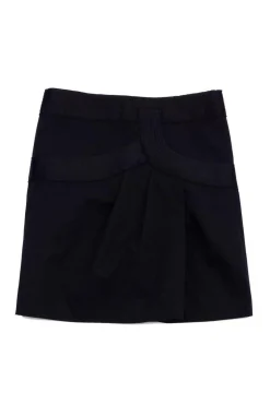 Robert Rodriguez - Black Pleated A-Line Skirt Sz 2