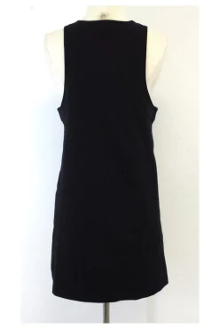 Robert Rodriguez - Black Pinafore Shift Dress Sz 6