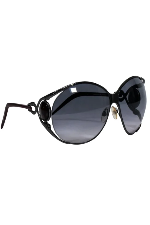 Roberto Cavalli - Gunmetal Frames w/ Maroon Legs Sunglasses