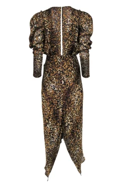 Ronny Kobo - Tan & Black Burnout Leopard Print 
