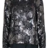 Sachin & Babi - Aditya Sequined Silk Sweatshirt Sz 6