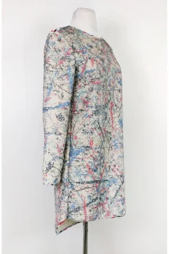 Sachin & Babi - Splatter Print Sequin Dress Sz 2