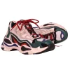 Sandro - Green, White, & Red Chunky Sneakers Sz 5.0