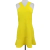 Sandro - Yellow Fit & Flare Dress Sz L