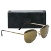 See - Gold Rounded Frames w/ Yellow Lens